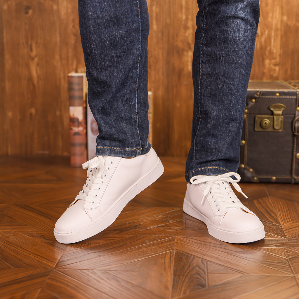 Chaussures en Cuir Basses pour Hommes