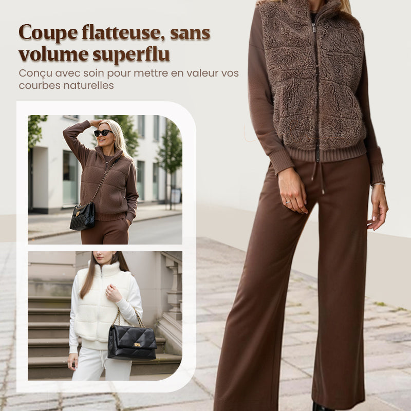 Ensemble tricot 3 pièces : chaleur, élégance et confiance tout au long de la journée ❄️