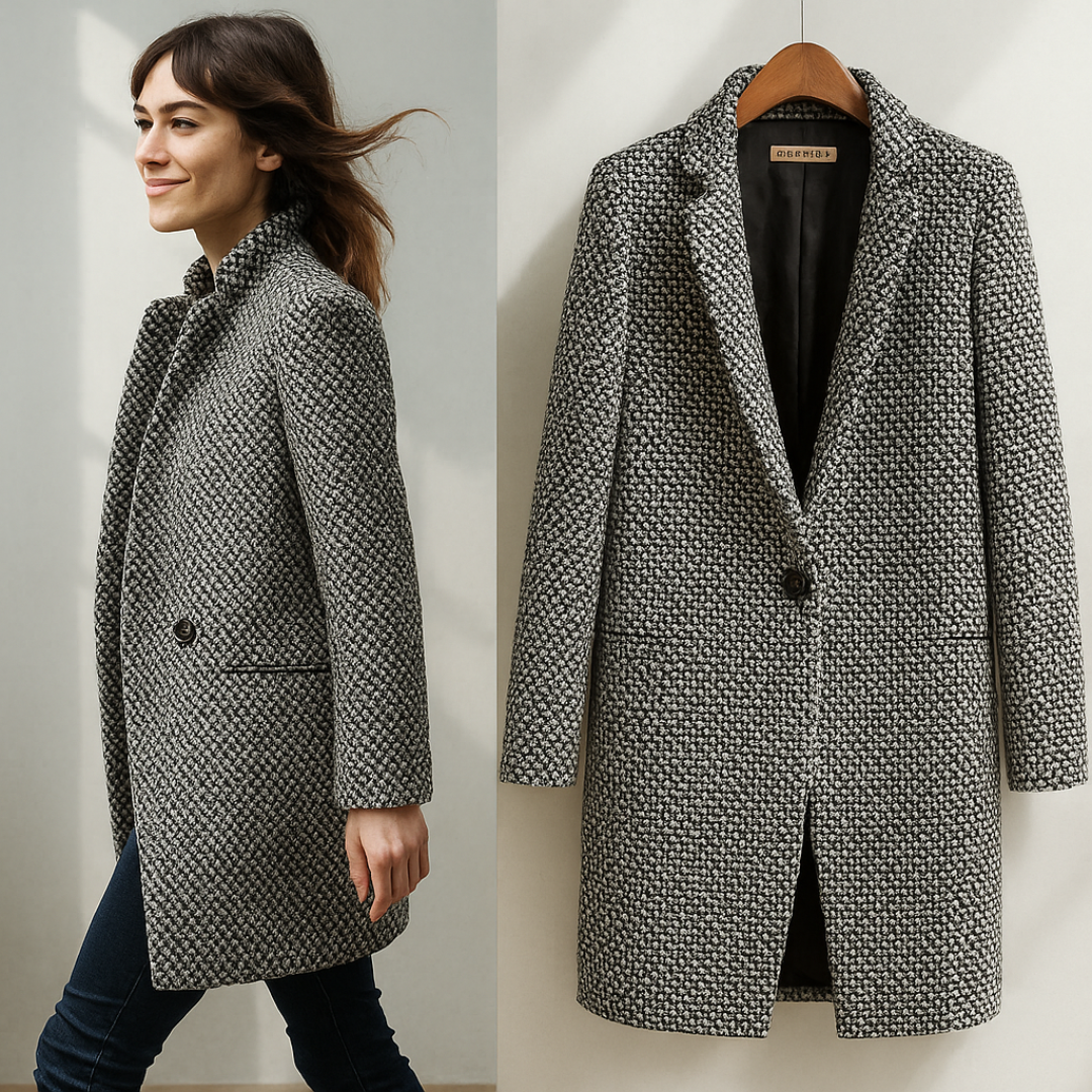 Claudia | Manteau Chic pour l'Automne et l'Hiver