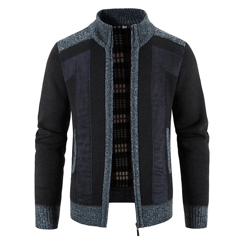 Veste d'Hiver Chic en Jean : Confort et Chaleur pour Hommes