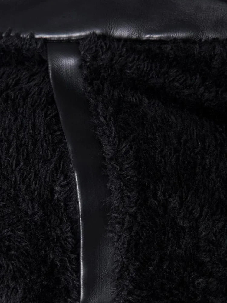 Veste en Cuir de Luxe