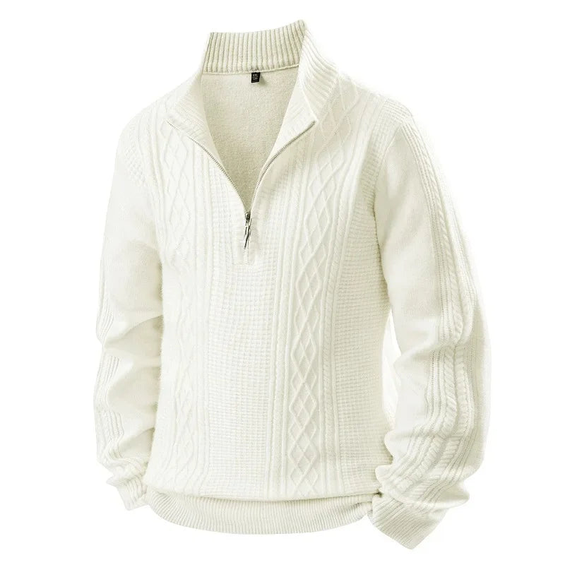 Jean-Pierre - Sweat en polaire épaisse, confort idéal pour l'automne et l'hiver.