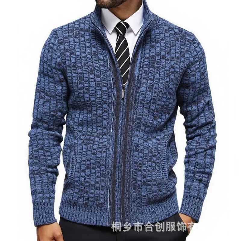 Jean - Cardigan Zippé Confortable avec Poches, Idéal pour l'Automne 2025