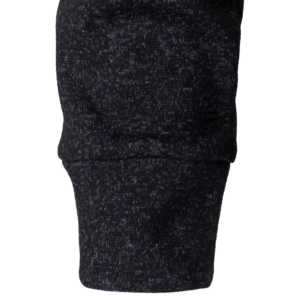 Henri – Manteau Rayé en Tricot avec Col Montant et Zip