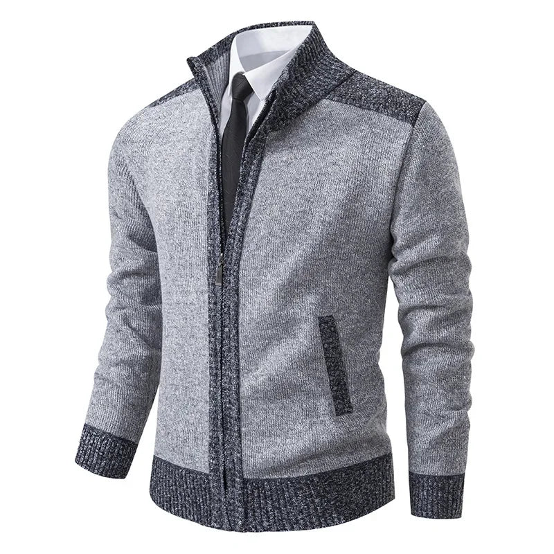 Cardigan Épais en Tricot - Chaud et Décontracté pour l'Automne-Hiver