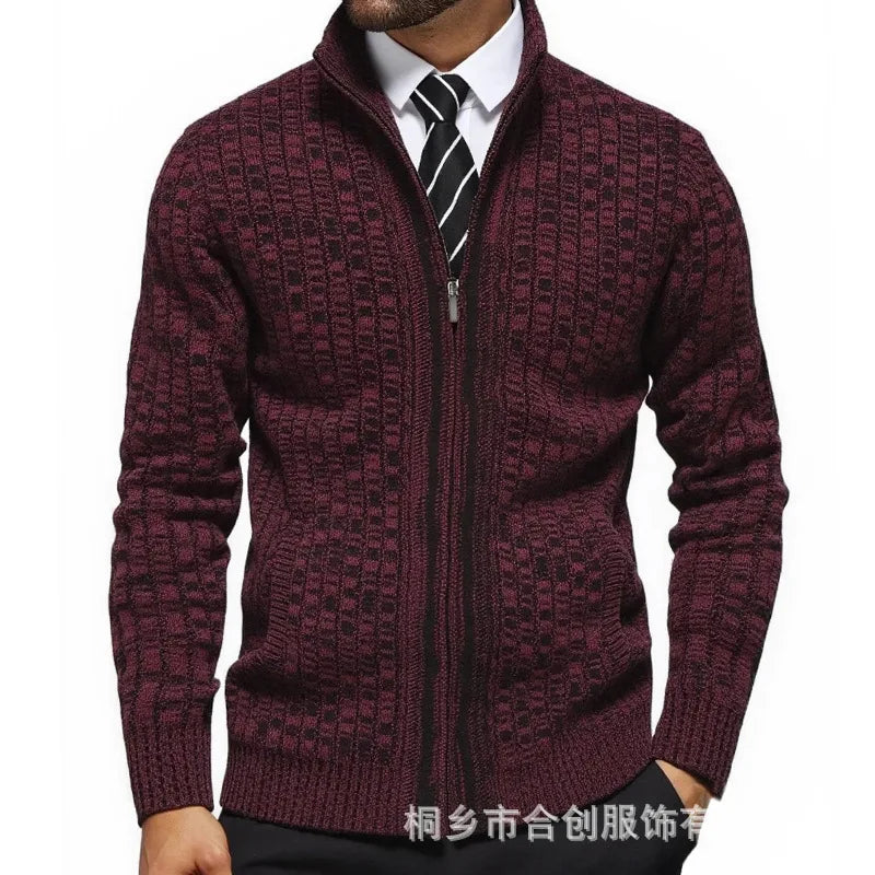 Jean - Cardigan Zippé Confortable avec Poches, Idéal pour l'Automne 2025