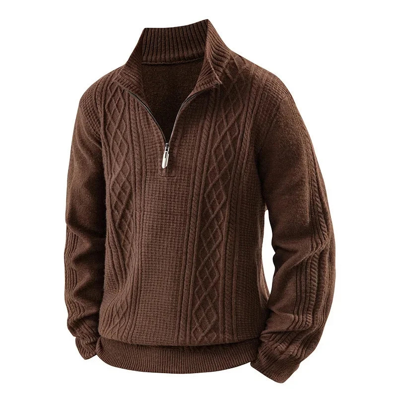 Jean-Pierre - Sweat en polaire épaisse, confort idéal pour l'automne et l'hiver.