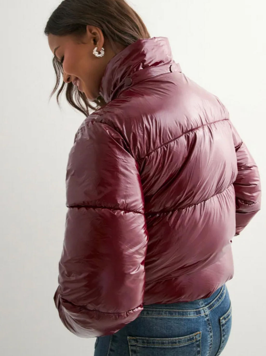 Elyora - Shiny Puffer Jacket