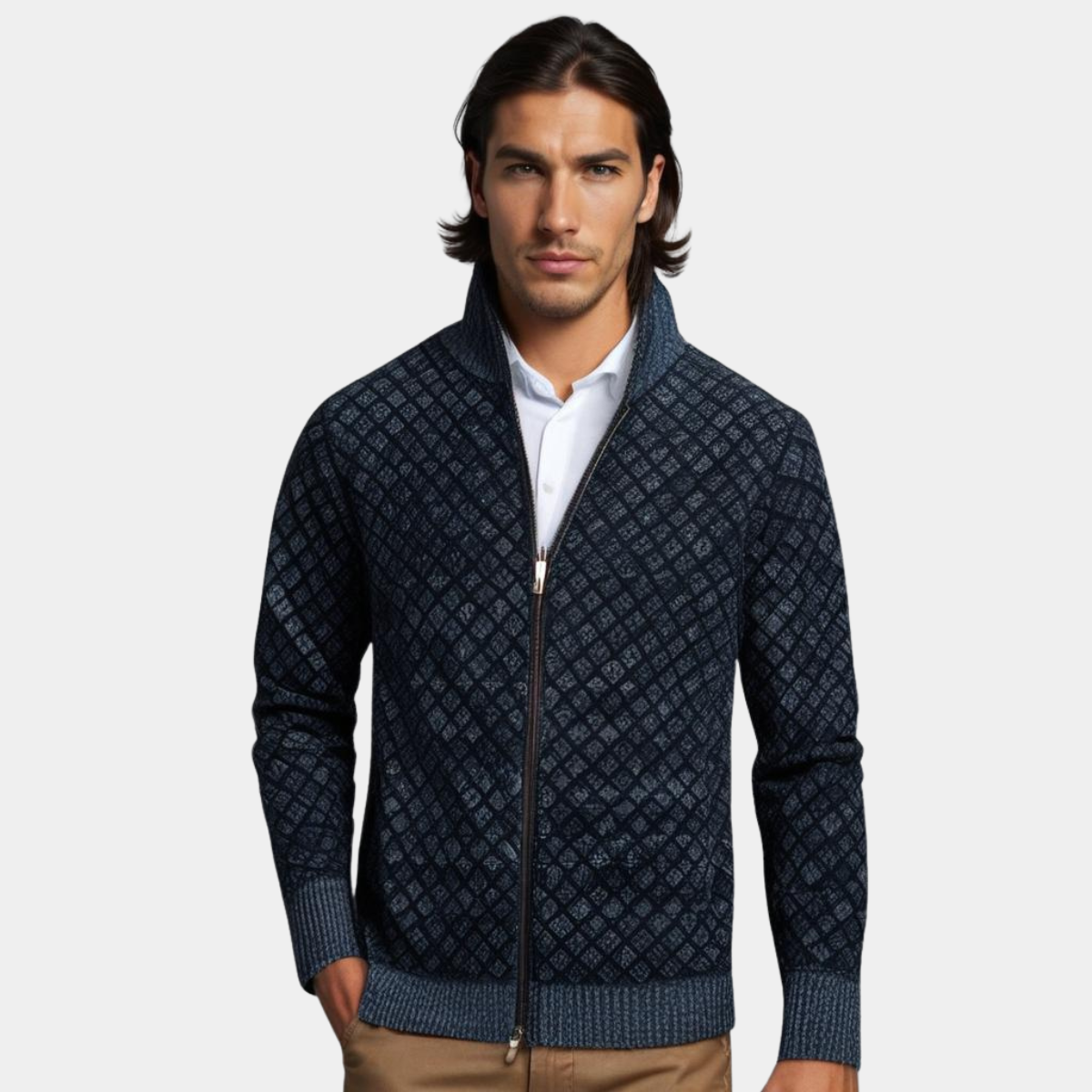 Marseille | GILET HOMME PREMIUM EN TISSU SOUPLE